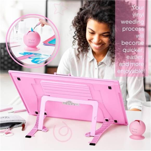 Berry Suctioned Vinyl Weeding Scrap Collector & Holder for Weeding Tools - Picture 6 of 7